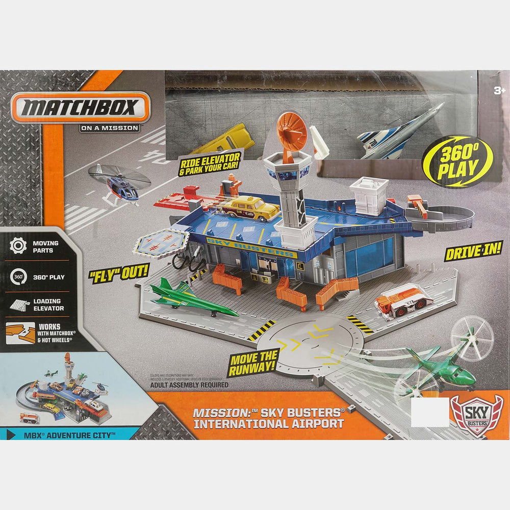 Sky Busters International Airport Play Set for Kids