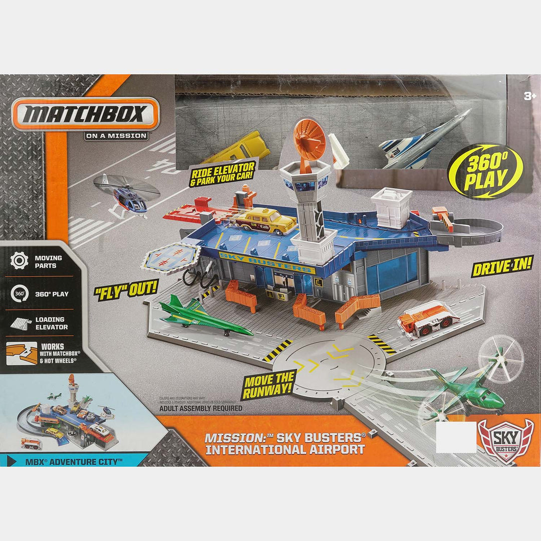 Sky Busters International Airport Play Set for Kids