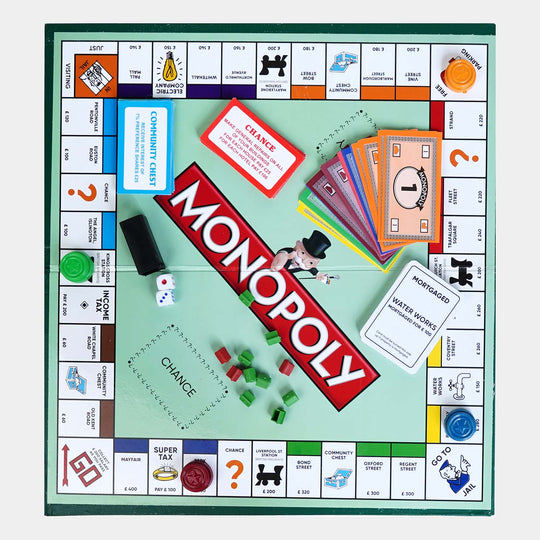 2-in-1 Monopoly and Ludo Board Game