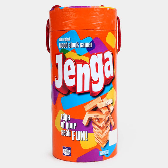 The Classic Jenga Game Wooden Blocks Stacking Tumbling Tower