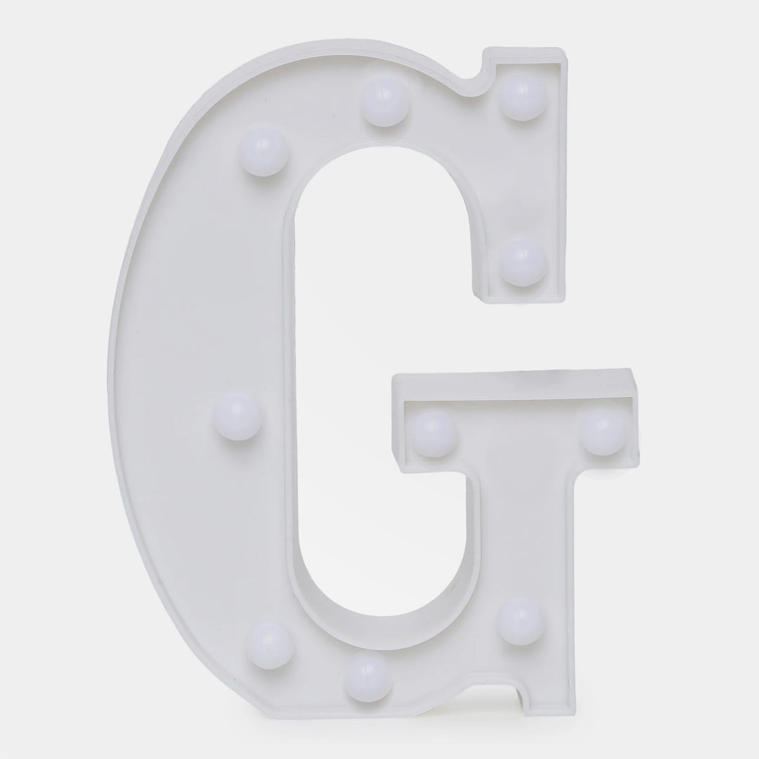 Decoration HBD Led Light "G"