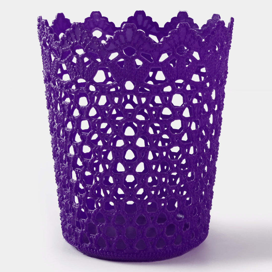 Fancy Plastic Storage Mini Basket Flower