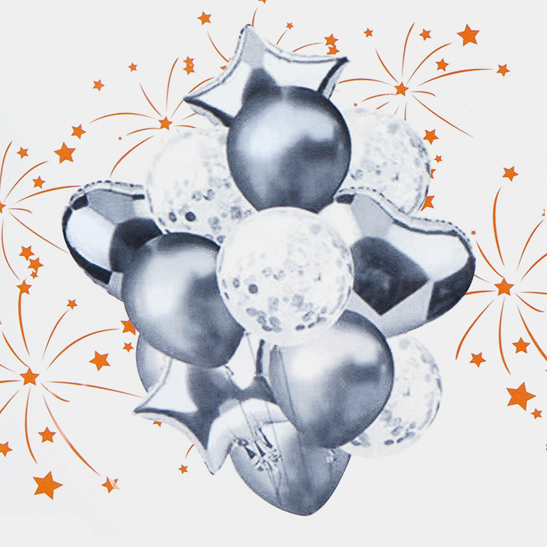 FOIL MIX BALLOON BIRTHDAY PARTY DECORATION 14PCS/PACK