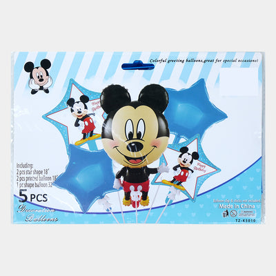 CARTOON CHARACTER FOIL BALLOON | 5 PCS