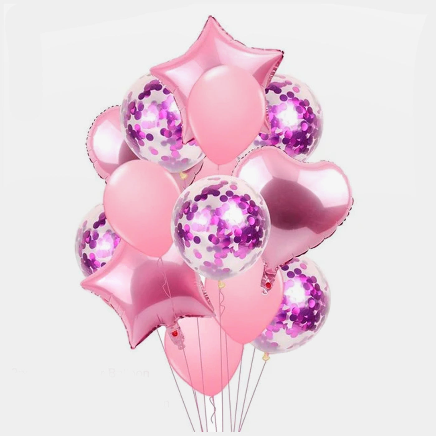 FOIL MIX BALLOON BIRTHDAY PARTY DECORATION 14PCS/PACK
