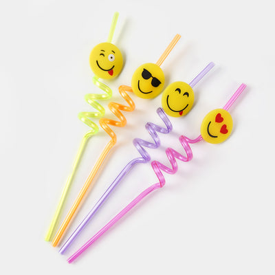 Spiral Fancy Straw 3D 4Pcs