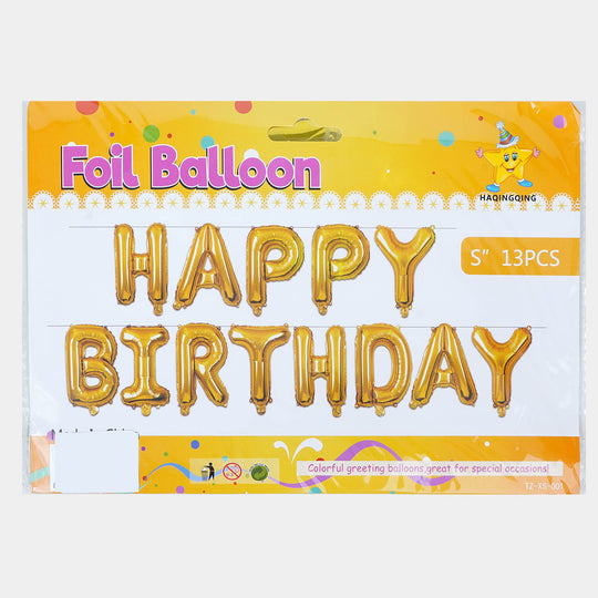 HAPPY BIRTHDAY FOIL BALLOON