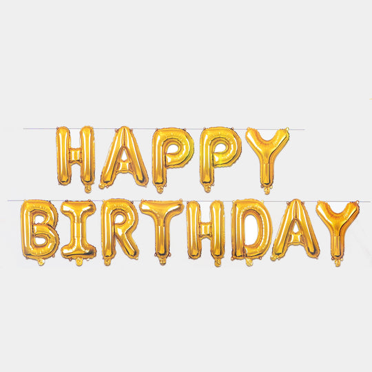 HAPPY BIRTHDAY FOIL BALLOON