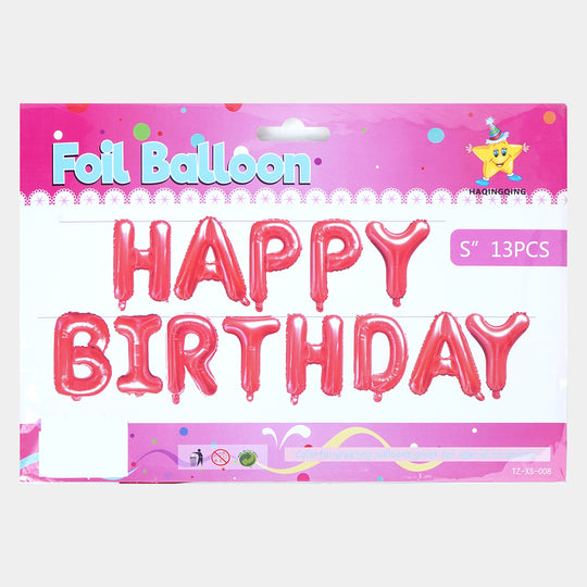 HAPPY BIRTHDAY FOIL BALLOON