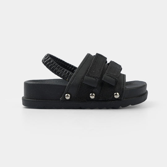 Boys Slide A-1370-BLACK
