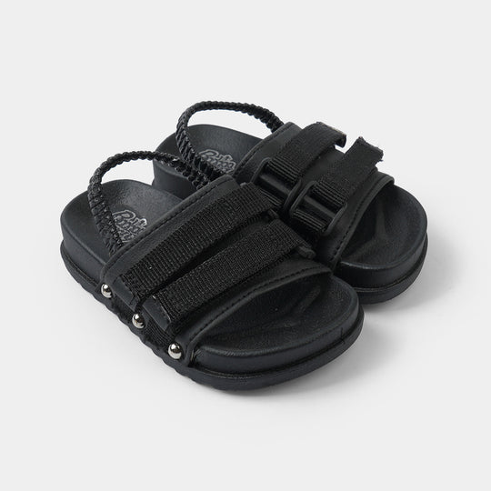Boys Slide A-1370-BLACK