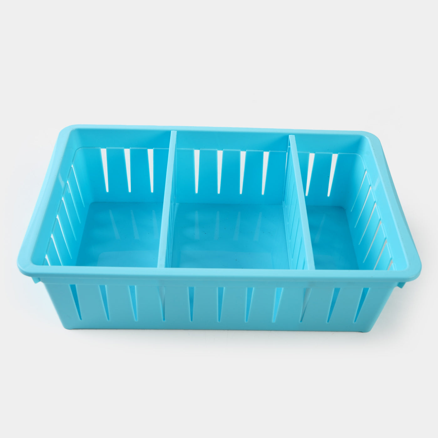 3 Partition Adjustable Plastic Basket