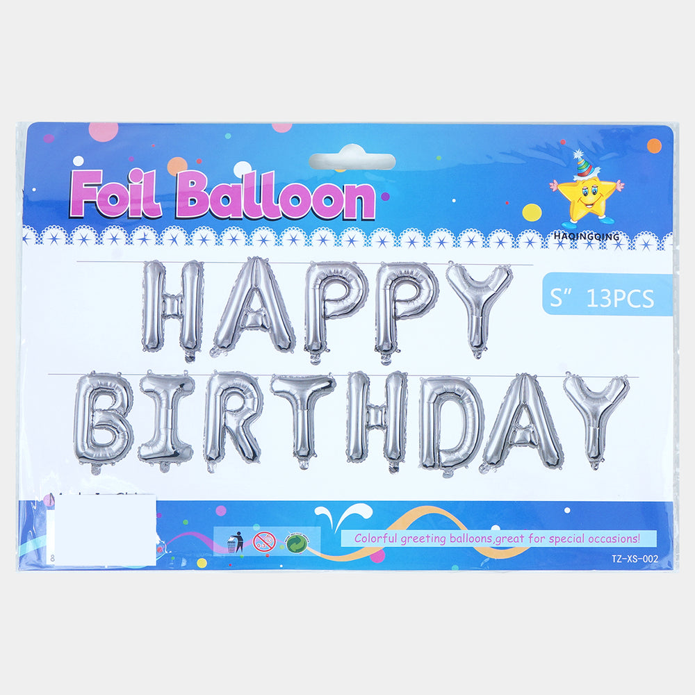 HAPPY BIRTHDAY FOIL BALLOON