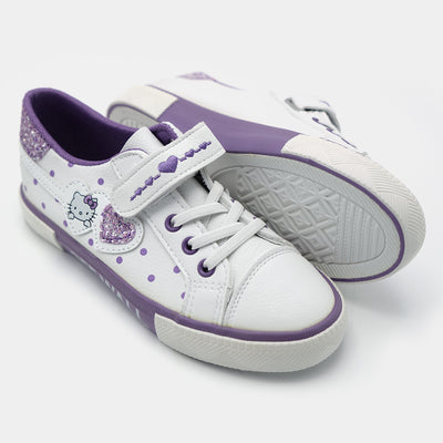 Girls Sneakers 5669-White/Purple