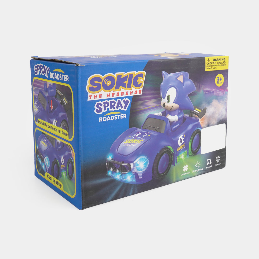 Electric Universal Toy with Light & Sound Spray