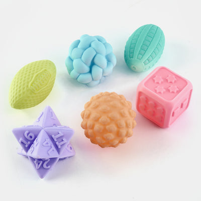 Multi-Color Soft Toys With Sound | 6PCs