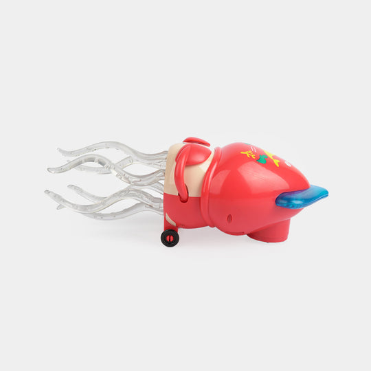 Electric Wriggling Squid Toy Light & Music