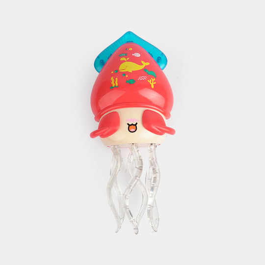 Electric Wriggling Squid Toy Light & Music