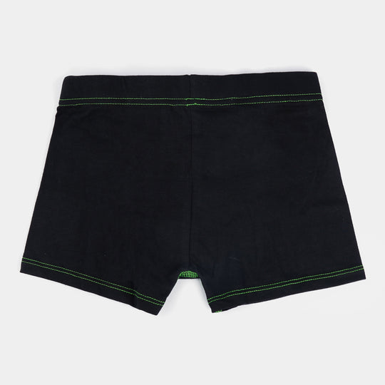 Boys Cotton Jersey Boxer Pack of 2 Play-BLACK