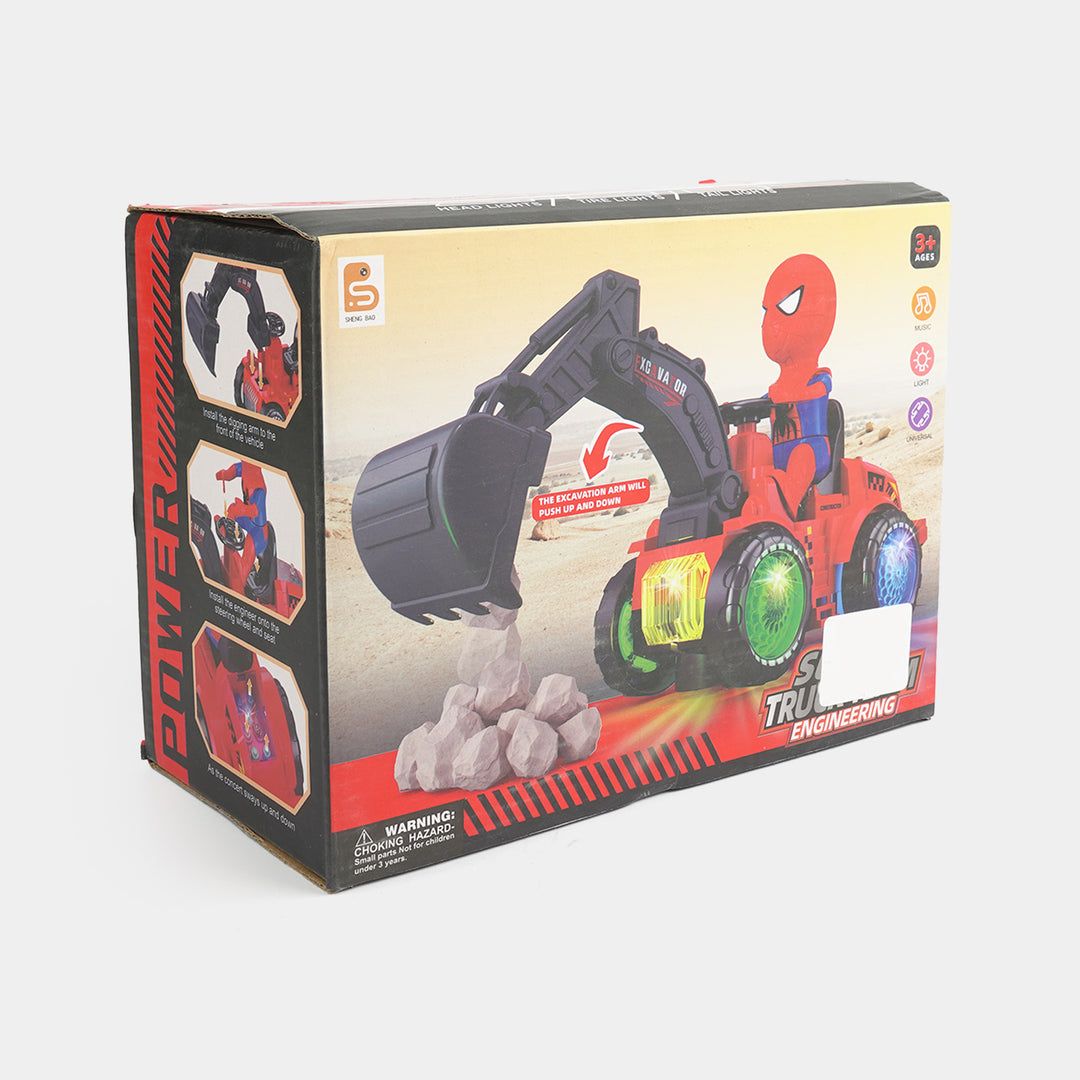 Electric Super Truck with Light & Music