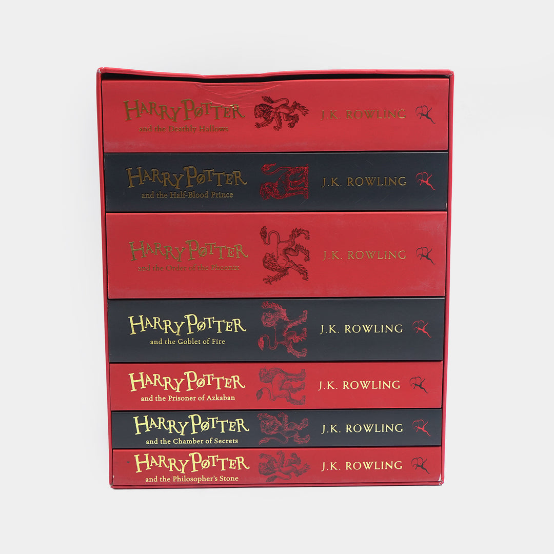 Character Famous Movie Set Of 7 Books Red