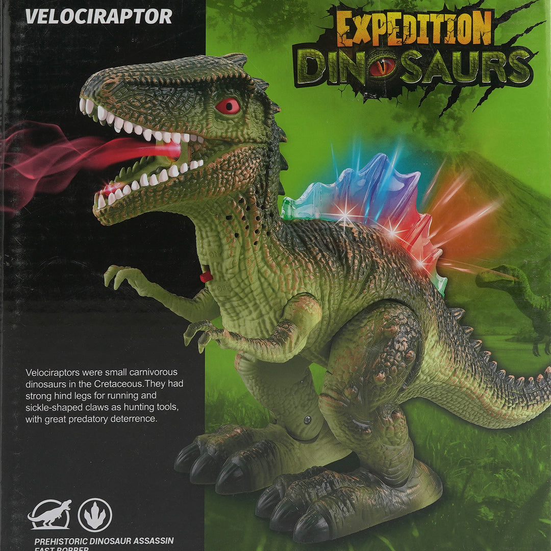 Universal Electric Walking Dinosaur Toy with Light & Music