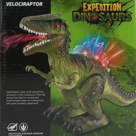Universal Electric Walking Dinosaur Toy with Light & Music