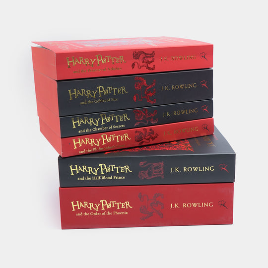 Character Famous Movie Set Of 7 Books Red