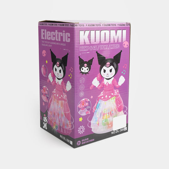 Electric Universal Dancing Doll Bump & Go Light & Music