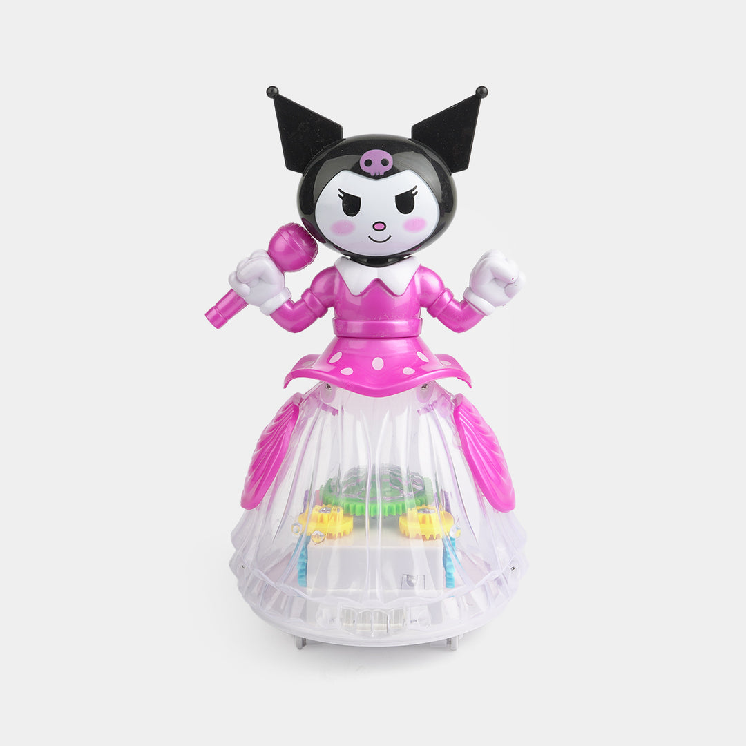 Electric Universal Dancing Doll Bump & Go Light & Music