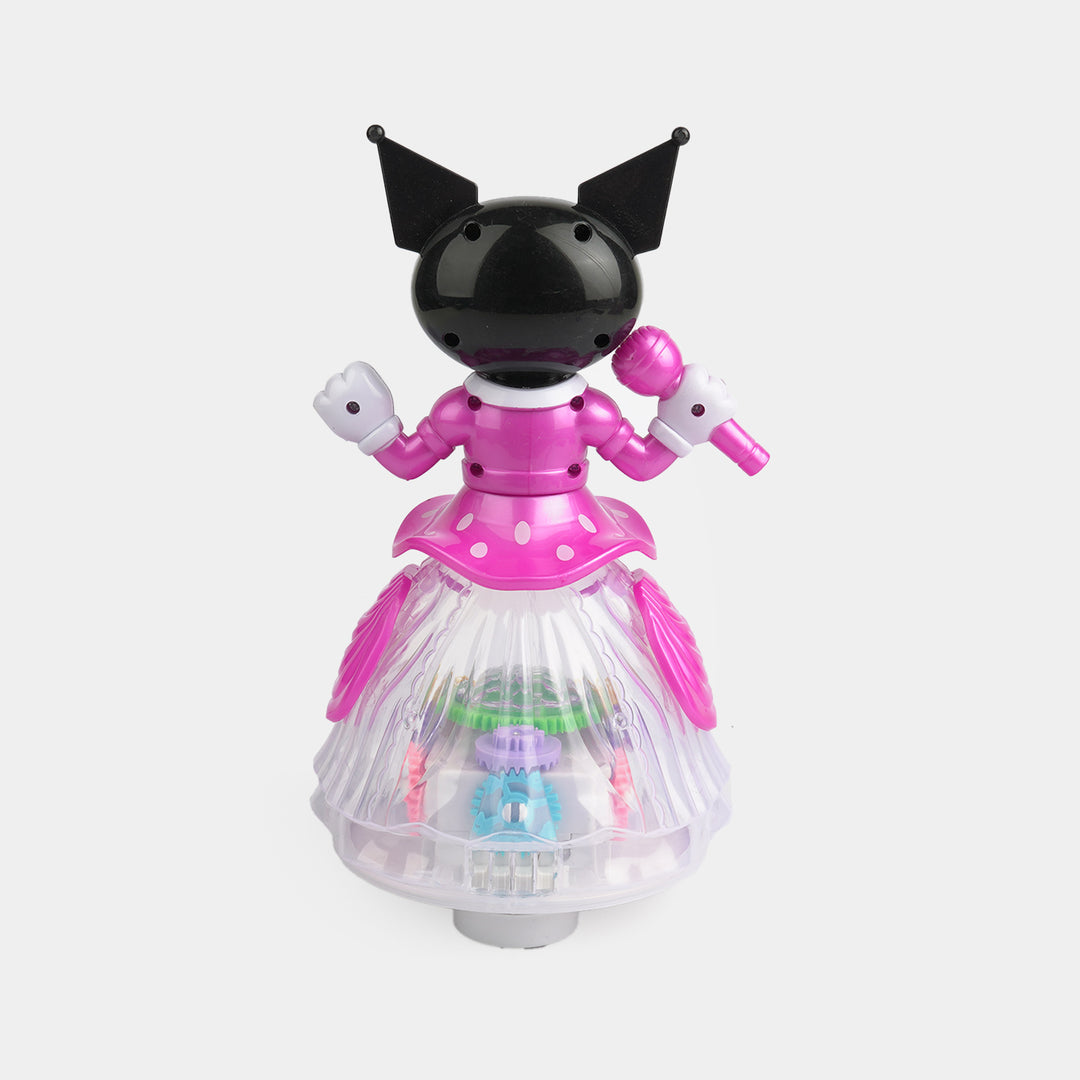 Electric Universal Dancing Doll Bump & Go Light & Music
