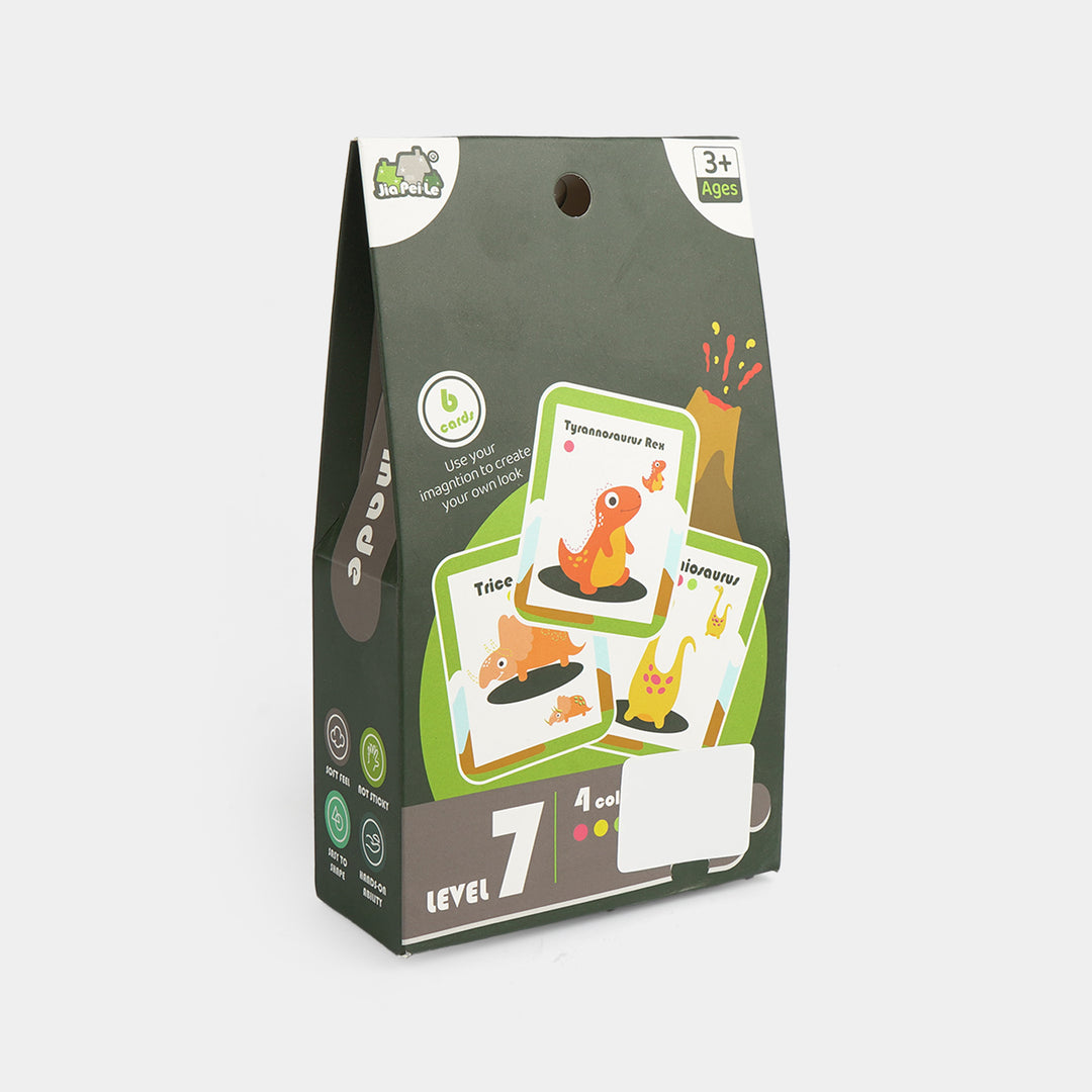 Color Clay Set Dinosaur Activity Kit