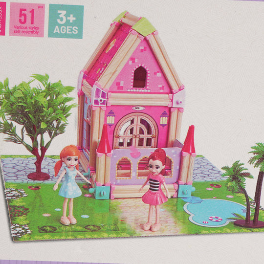 Architect Building Blocks House | 51Pcs