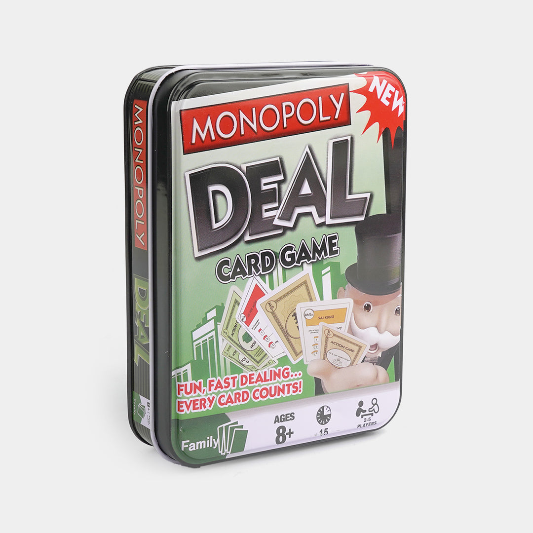 Fast-Dealing Monopoly Deal Family Card Game
