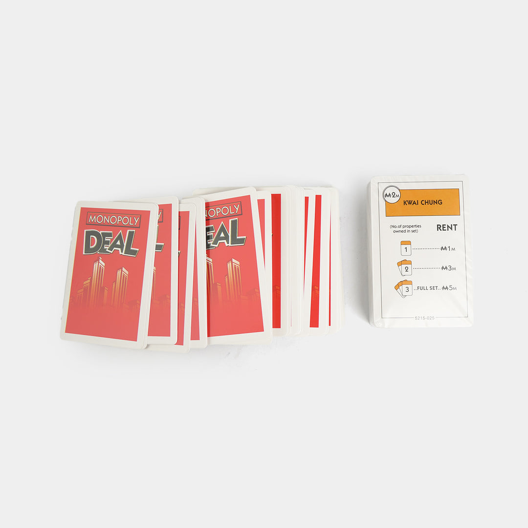 Fast-Dealing Monopoly Deal Family Card Game