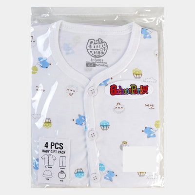 Infant Baby Cotton Summer Suit 4PCs