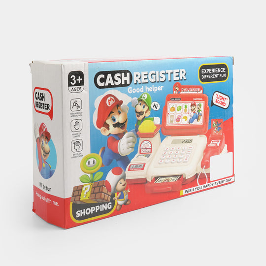 Cartoon Character Electronic Cash Register Playset