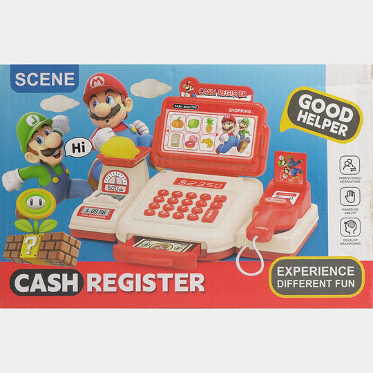 Cartoon Character Electronic Cash Register Playset