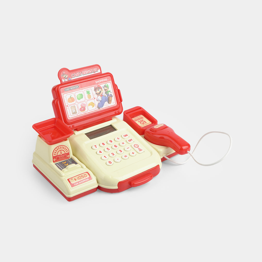 Cartoon Character Electronic Cash Register Playset