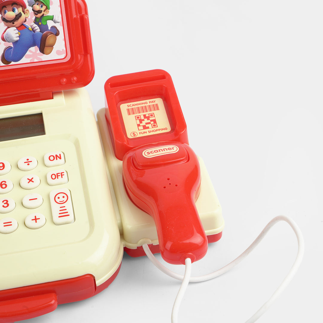 Cartoon Character Electronic Cash Register Playset