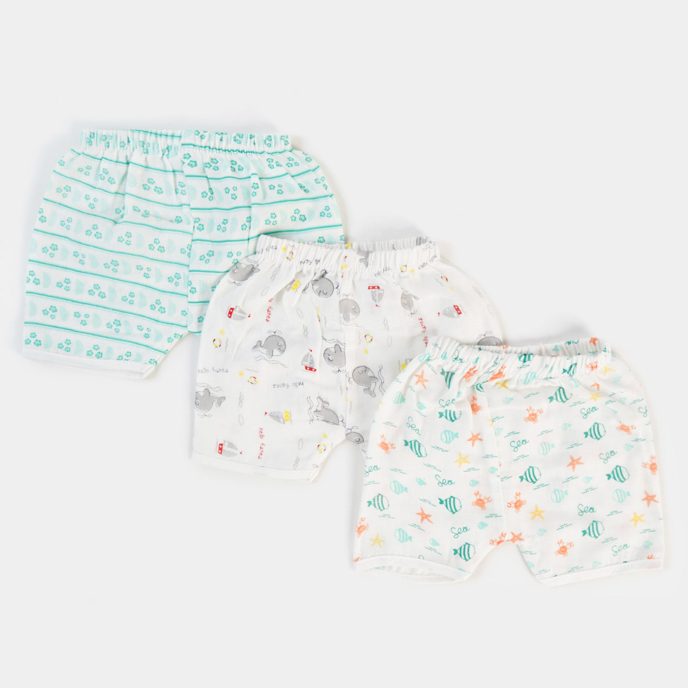 BABY SUMMER PANTY PACK OF 3