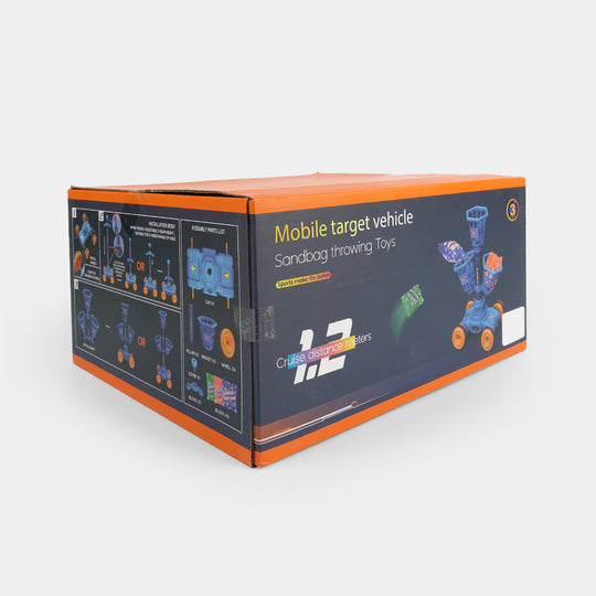 Mobile Target Vehicle Sandbag Throwing Toys