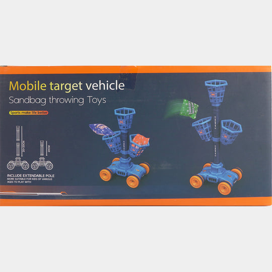 Mobile Target Vehicle Sandbag Throwing Toys