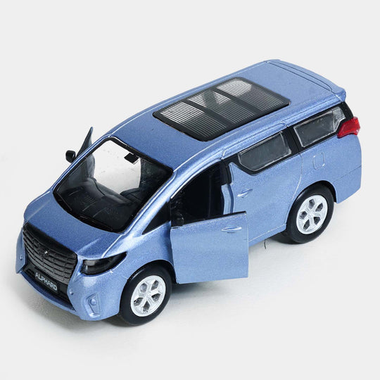 DIE-CAST MODEL PULLBACK CAR WITH LIGHT SOUND