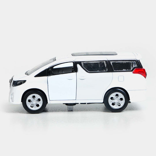 DIE-CAST MODEL PULLBACK CAR WITH LIGHT SOUND