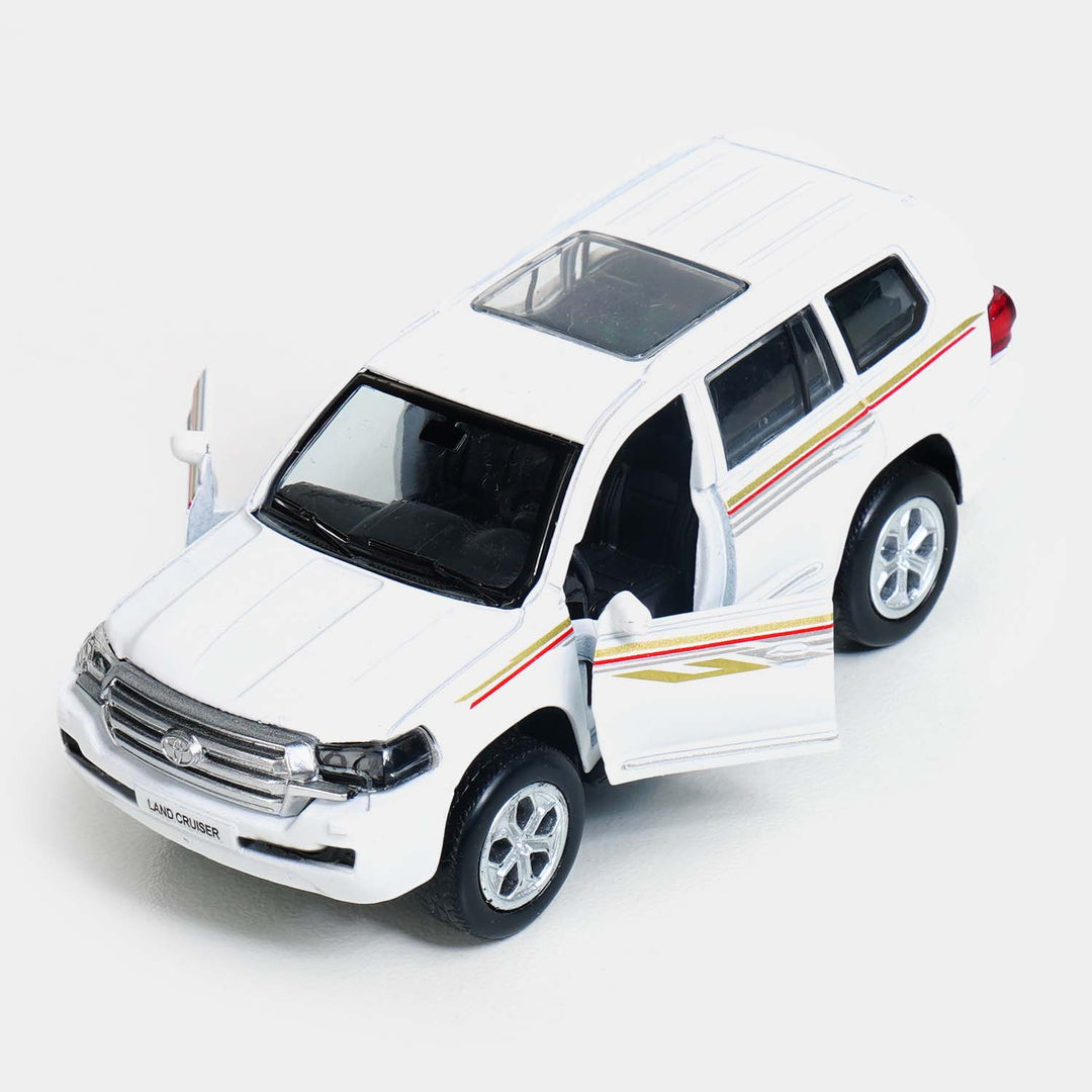 DIE-CAST MODEL PULLBACK CAR WITH LIGHT SOUND