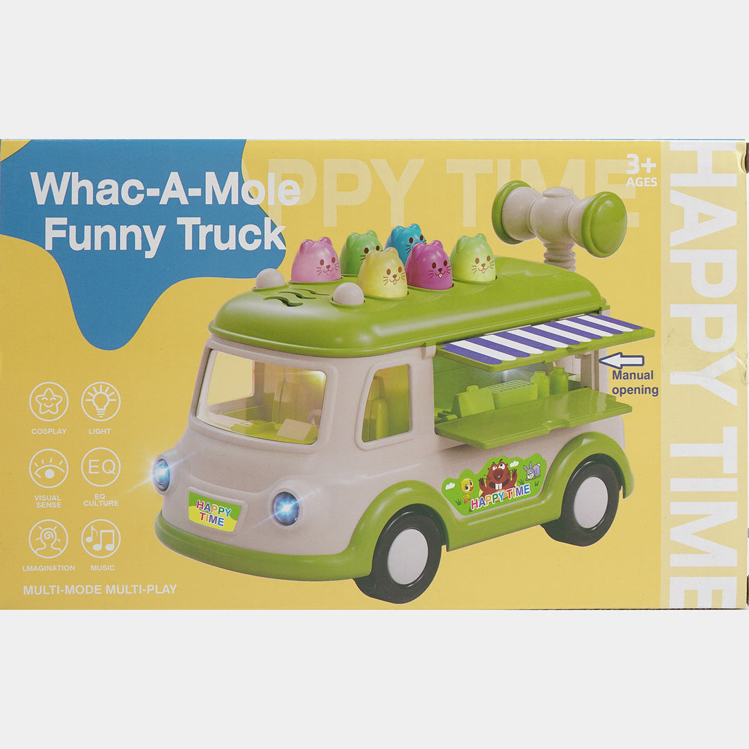 Whack-A-Mole Happy Time Activity Bus