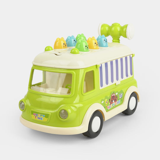 Whack-A-Mole Happy Time Activity Bus