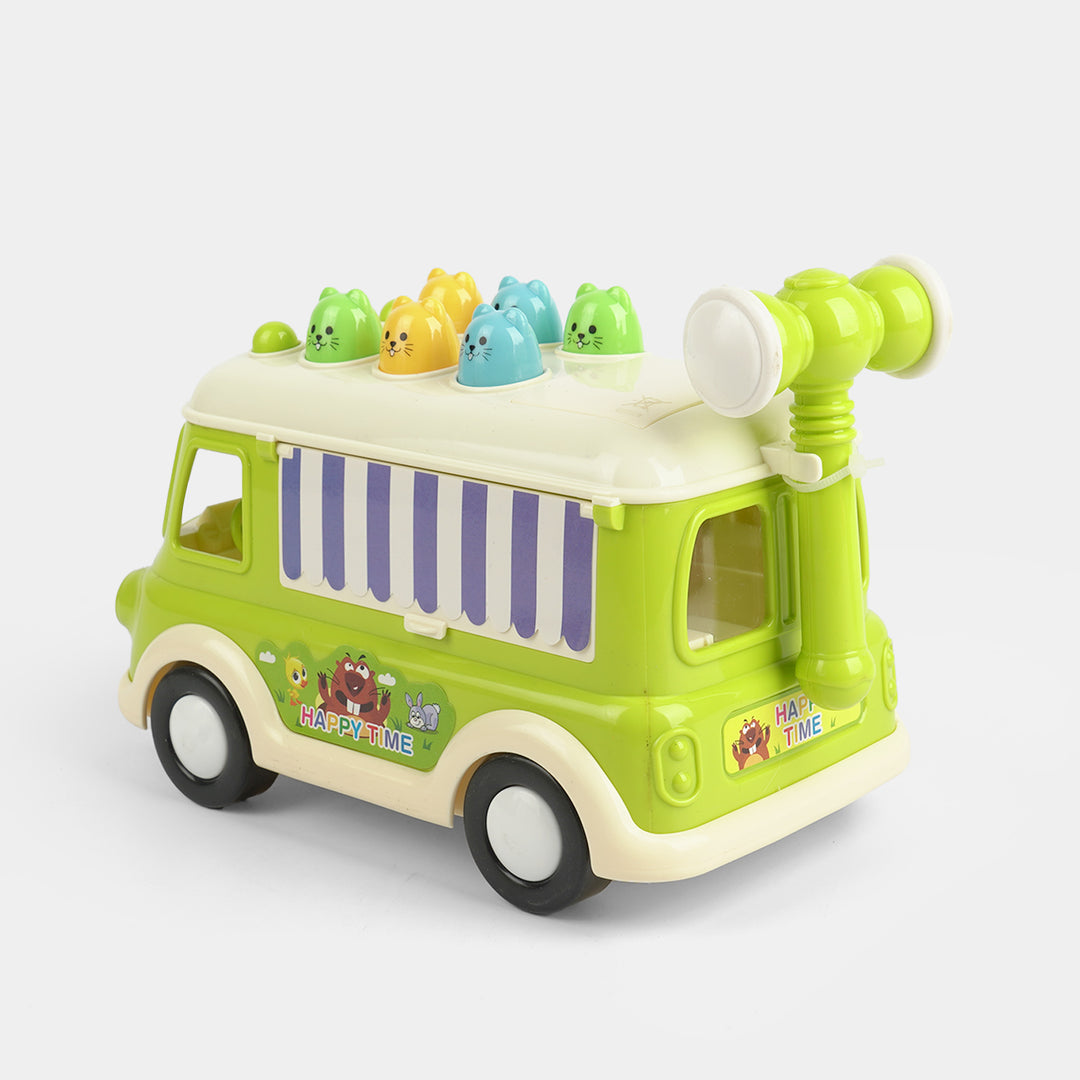 Whack-A-Mole Happy Time Activity Bus