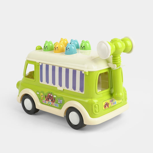 Whack-A-Mole Happy Time Activity Bus